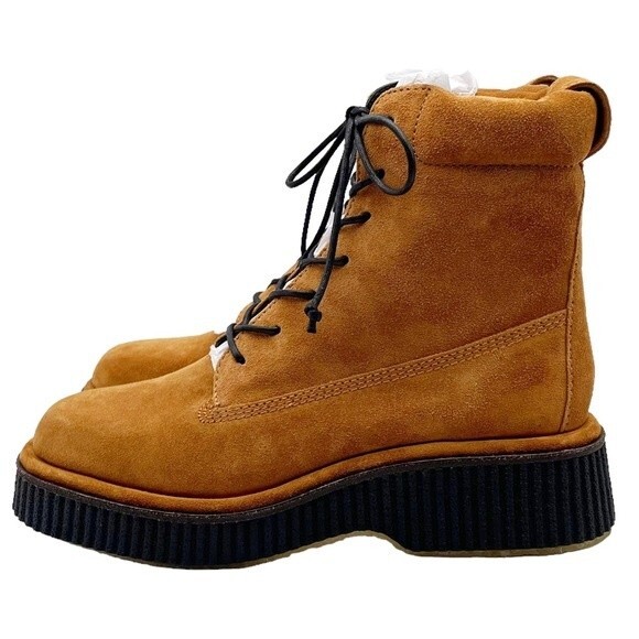NWT Rag & Bone Sloane Boot Lace-Up Boots Cinnamon Brown Suede Size 8 New In Box - Picture 5 of 16